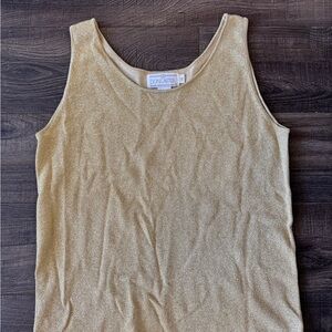 Doncaster Shimmering Gold Tank Top